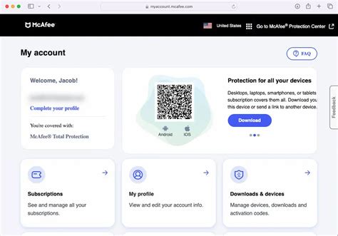 mcafee my account subscription|manage mcafee subscription.